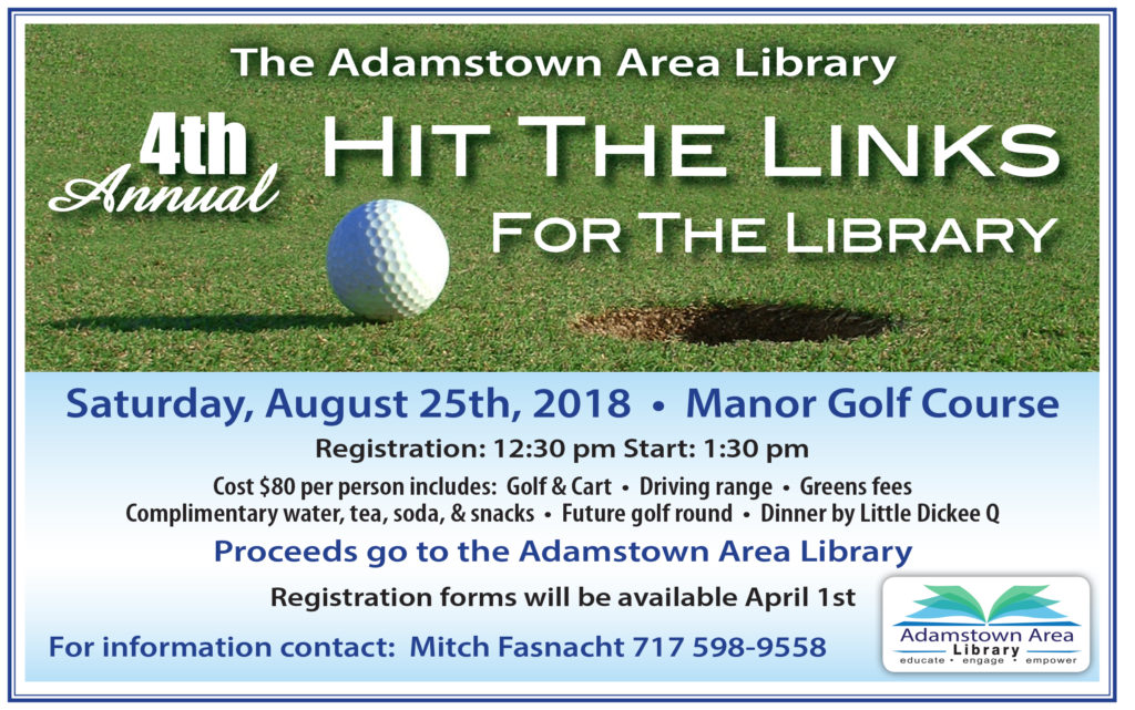 4th Annual Hit the Links for the Library